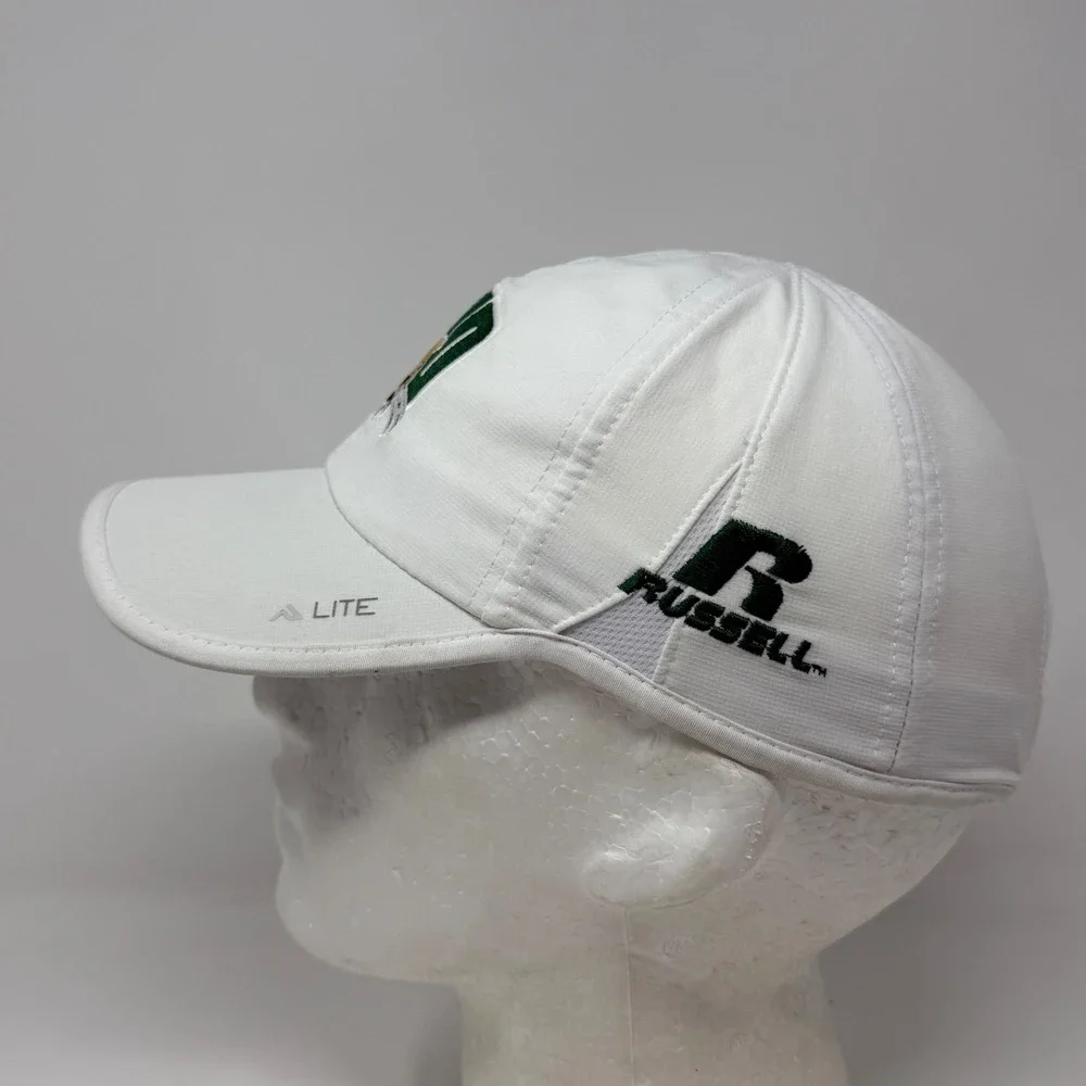 Ohio‎ Bobcats Russell Athletics A-Lite 410L Performance Hat White Adjustable Cap